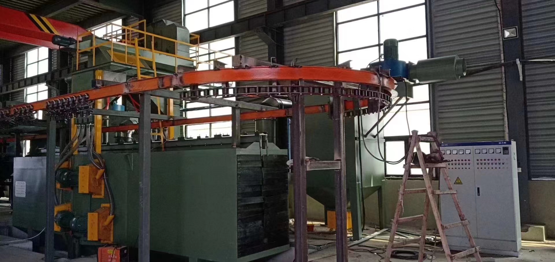 懸鏈通過式拋丸機(jī)